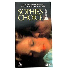 Sophies Choice VHS Academy Award Meryl Streep Drama Kevin Kline 1992 Vintage